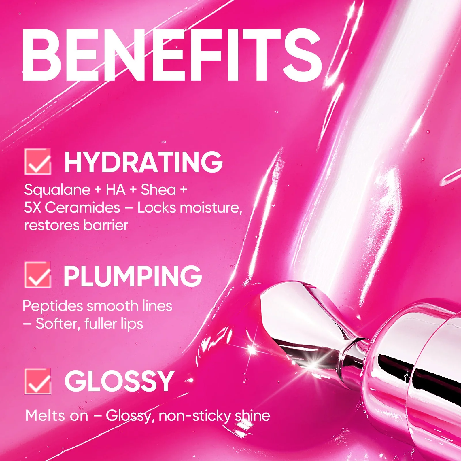 [Recommended by Cardi B] SKINTIFIC Peptide Brightening Lip Serum - Image 8